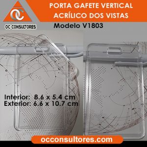 portagafete vertical V1803