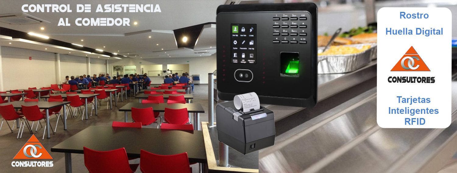control asistencia al comedor