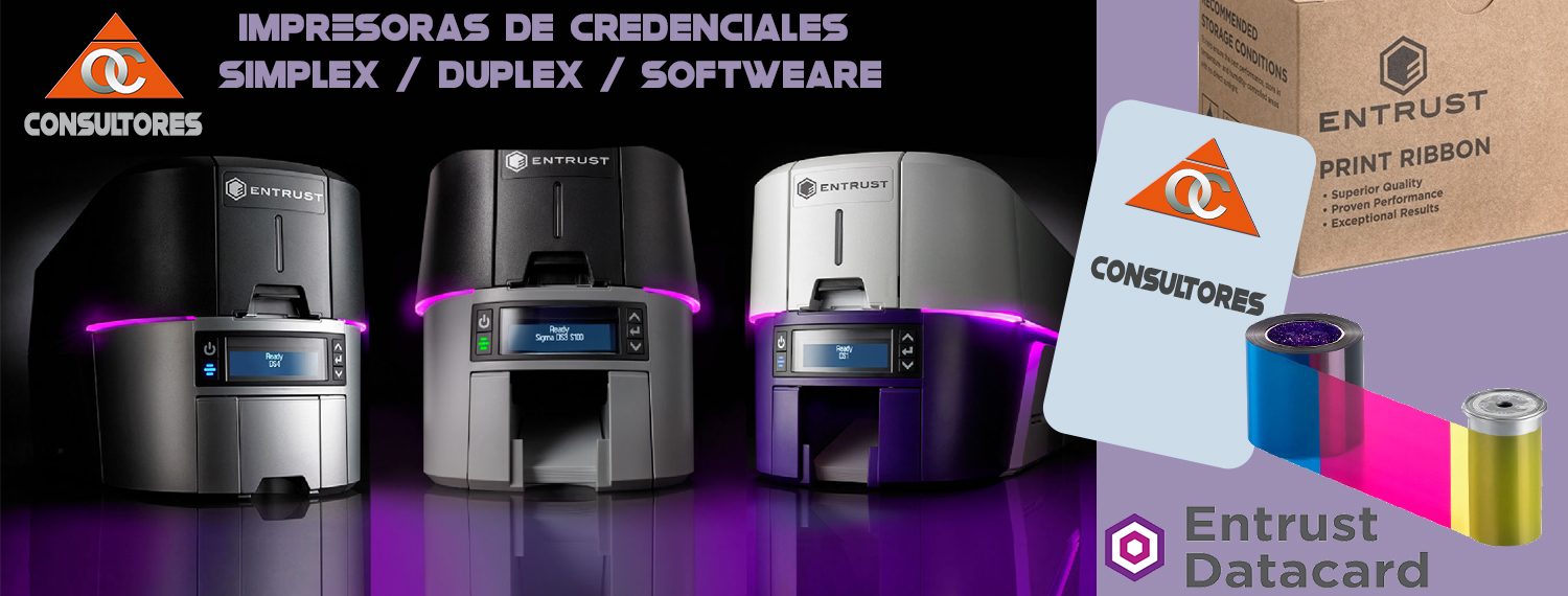 impresora de credenciales entrust datacard