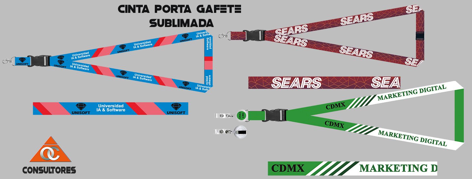 lanyard para gafete